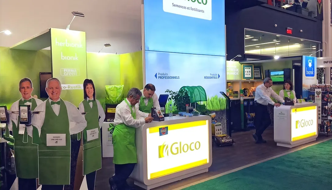 Modular kiosk, Gloco