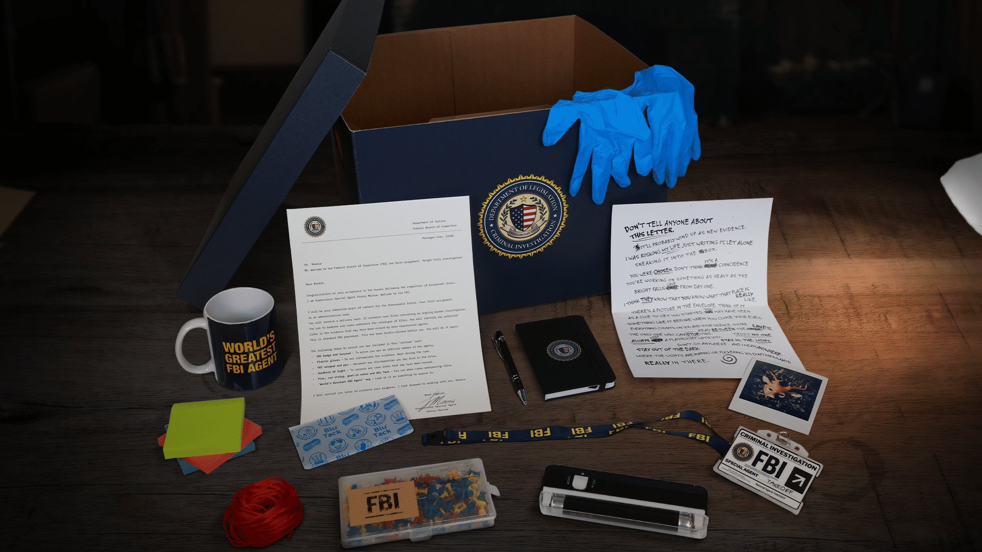 Alan Wake 2 influencer kit reveal video