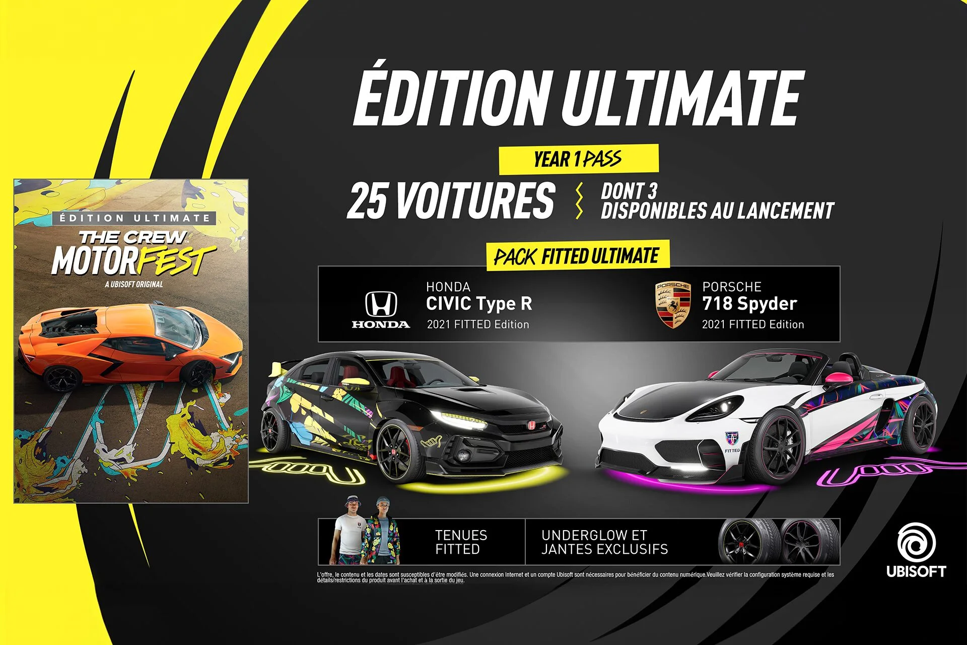 The Crew Motorfest Ultimate Edition content visual with the key art cover